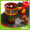 2014 Liben hot sales spider trampoline tower in trampoline park with tube slide LE.ZU.002                
                                    Quality Assured